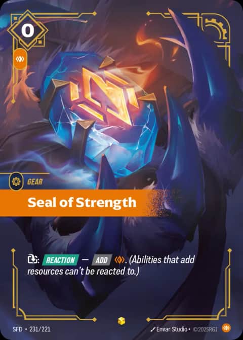 Seal Of Strength