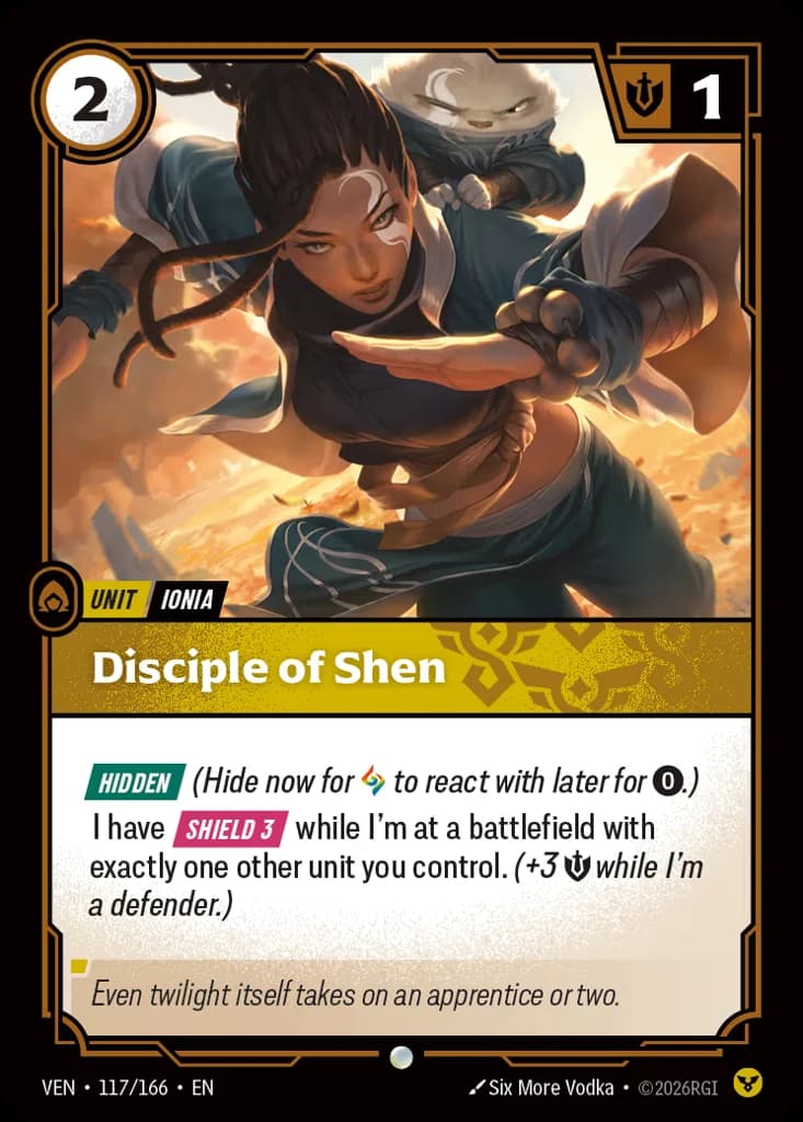 Disciple Of Shen