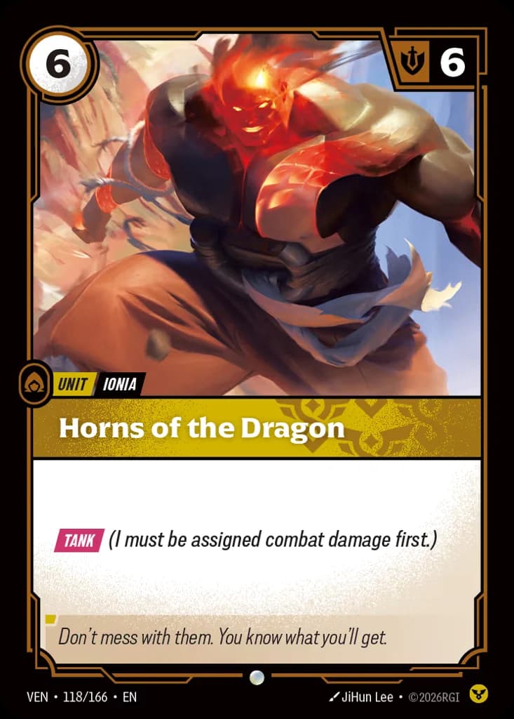 Horns Of The Dragon